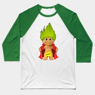 Censored Troll with colourful hair Baseball T-Shirt